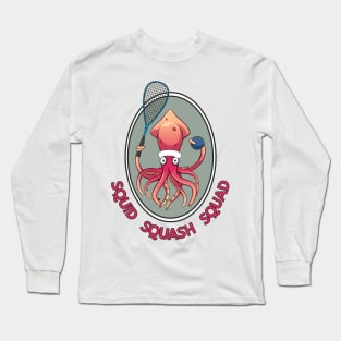 Squid Squash Squad Long Sleeve T-Shirt